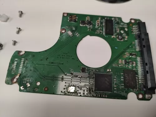 Hard drive covered with soap (100% Recovery)