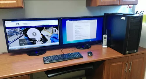 Dual Monitor PC Custom Built for Autocad Graphic Design