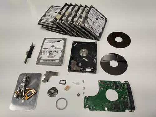 Hard drive covered with soap (100% Recovery)